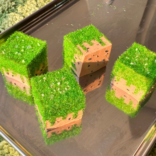 MC Grass Block Squishy